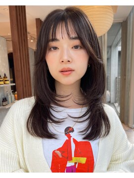 ビュートリアム 南青山(BEAUTRIUM) ワンカールレイヤー 顔周りレイヤーカット 髪質改善 表参道青山