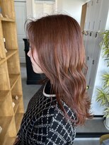 アウラヘアーサロン(aura hair salon)&nbsp;オレンジブラウン
