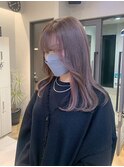 透明感シアーグレージュ/髪質改善/ブリーチカラー/ENTER 天神店