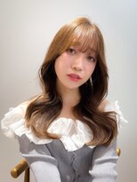 ロンドエニカ 大宮(Lond enika)&nbsp;ワイドバングイメチェン美髪外ハネボブ+レイヤーカット韓国/大宮