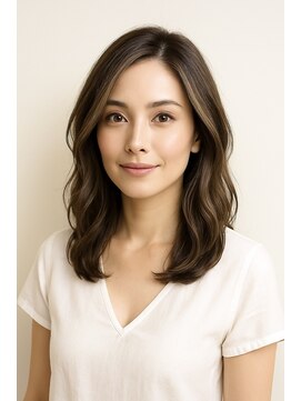 品のある大人女子ハイライトカラー/20代30代40代50代