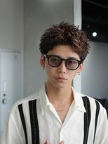 フィフス トウキョウ (fifth TOKYO) 渋谷緩めスパイキーパーマルーズショートメンズショート