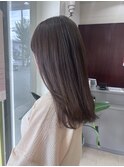 ワンカラーでオリーブアッシュ◎