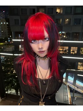 ベレーザ 渋谷(BELEZA) 15251ブリーチ＆ダブルカラーニュアンスカラーレイヤーロング