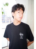 ザ パス 大名店(the path)&nbsp;ピンパーマ/メンズショート/ラフパーマ/短髪