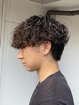 サロン(SALON)&nbsp;暗色カラー×強め波巻きスパイラル　◇スタイリスト吉見◇