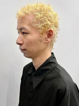 セプト 博多(SEPT.) イージードリル ドリルパーマ 抜きっぱなしブロンド ブリーチ