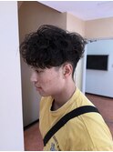 スペインカール/メンズパーマ/外国人風ヘア/メンズマッシュ