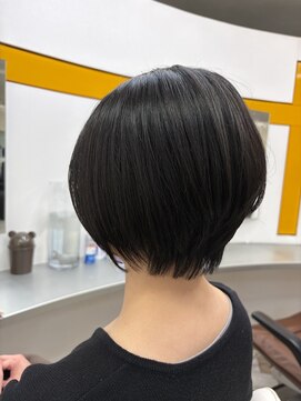 丸みショートスタイル