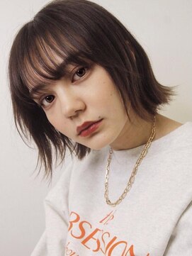 サンバレー(SUNVALLEY) ミニボブ チョコレートカラー 小顔カット