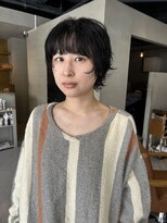ヘアー アイス ルーチェ(HAIR ICI LUCE) ショートボブ 癖毛カット ショートウルフ マレットヘア 山中
