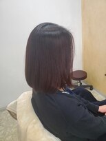 ローレル(Laurel) ミディアムボブ/ノンジアミン/白髪染め/30代/城南区/別府/ボブ