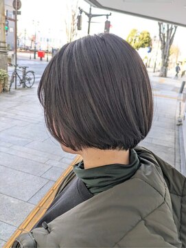 カミケンアジト(kamiken.ajito) 似合わせカット×ショートボブ【カミケンアジト/福島】