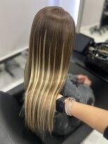 ヘアーデザイン ジェルム(Hair Design germe)&nbsp;ココアミルクティーメッシュ / YUDU