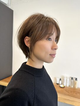 ビューエヒメ(VIEW EHIME) 20代30代40代小顔くすみベージュマッシュショート