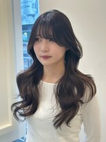 ニューヨークニューヨーク なんば道頓堀店(NYNY)&nbsp;【韓国ヘア】レイヤーカット：チョコレートブラウン