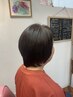 エイジングケア毛対応、デザインカット¥8800→¥8000