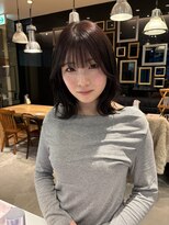 サラビューティーサイト 九大学研都市店(SARA Beauty Sight)&nbsp;ボルドーブラウンカラー/レディーススタイル/ボブスタイル