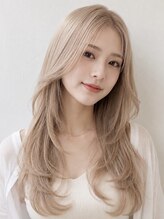 毎月リーズナブルな価格で通えるサロンでトレンドヘアスタイルに♪【原宿ケアブリーチダブルカラー】原宿