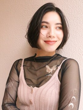 ブゾン(buZon) 【buZonブゾン】大人かわいい×前下がりボブ