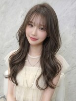ジーナ 船橋南口(Zina) 髪質改善*ミルクブラウン韓国くびれヘア*韓国*前髪【Zina船橋】