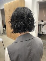 バド(bado)&nbsp;くしゃっと無造作ボブパーマ