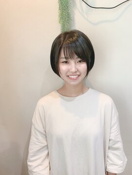 ヘアアトリエオット(hair atelier 8 otto) 王道ショートボブにレイヤーをミックス
