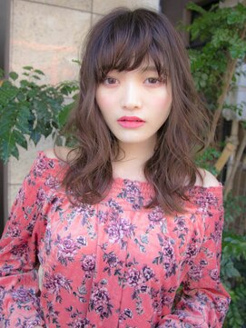 ルティア 池袋(Lutia) 波ウェーブ×柔らかベージュ