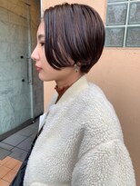 フロート 小阪店(float) モカブラウン_クールショート ピンクグレージュ ボブルフ