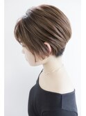 襟足スッキリ小顔ショート