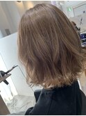 切りっぱなしボブ