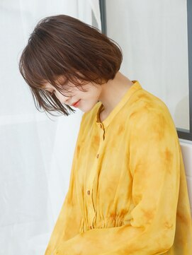 オーブ ヘアー アズール 吉祥寺店(AUBE HAIR azul) ひし形ボブ×シアーブラウン