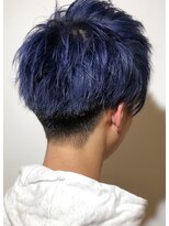 ヘアリゾートエーアイ 新宿西口店(hair resort Ai)&nbsp;ディープブルー【新宿　カラー】