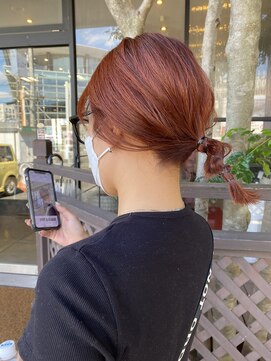 アヴァンス 北花田店(AVANCE) 【#オレンジヘア】×簡単アレンジ