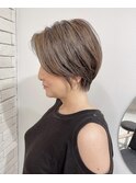 前髪カール/ネオシースルーバング/くびれボブ［銀座］