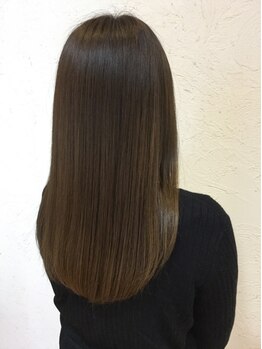 ヘアポジション 東通(HAIR Position)の写真/【ちゅるんとツヤ髪☆】毎日のお悩みも解決◎毛先まで自然なストレート♪縮毛矯正が初めての方も◎