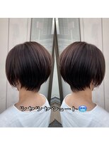 ヘアメイク アース ユーカリが丘店(HAIR & MAKE EARTH)&nbsp;ツヤツヤストレーショート