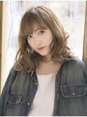 ワイドバングのフワミディ