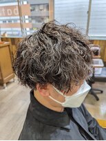 バトヘアー 渋谷本店(bat hair) マッシュ　ツイストスパイラルパーマ