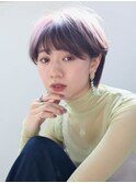 アッシュ系カラーショート