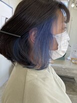 アミーリットルアットタクマ(amie:L at takuma) ブルーイヤリングカラー