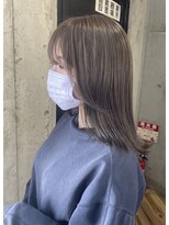 ラニヘアサロン(lani hair salon)&nbsp;グレーベージュ（ブリーチ1回）