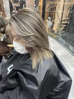 ラフ(LAFF)&nbsp;#黒髪#ボブルフ#ネビージュ#小顔#ワンレン