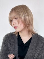 アルバム 池袋(ALBUM) ハイトーンウィンターウルフ_ショコラアッシュヘルシー_79399