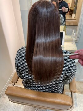 ジーナ 本八幡(Zina) 大人かわいい20代30代40代小顔ショコラベージュ　Zina本八幡