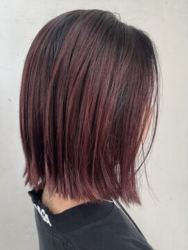 アーネヘア(aane hair) ルビーカラーグラデーション