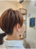 大人ツーブロック