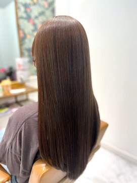 リケア 岸和田店(RECARE) ギラギラ黄色を抑えて、やわらかいスモーキーベージュ◎