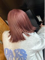 アフターニュース 新潟(afternews)&nbsp;くすみピンクベージュ/ダブルカラー/ケアブリーチ/駅前/駅南