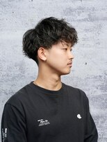 ロバーツヘアー 日野店&nbsp;ツーブロックスパイラルパーマ